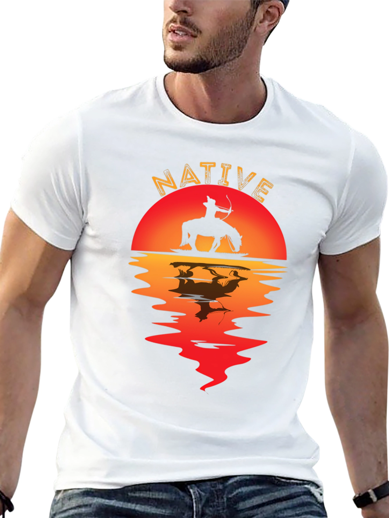 Native Sunset Graphic Tee