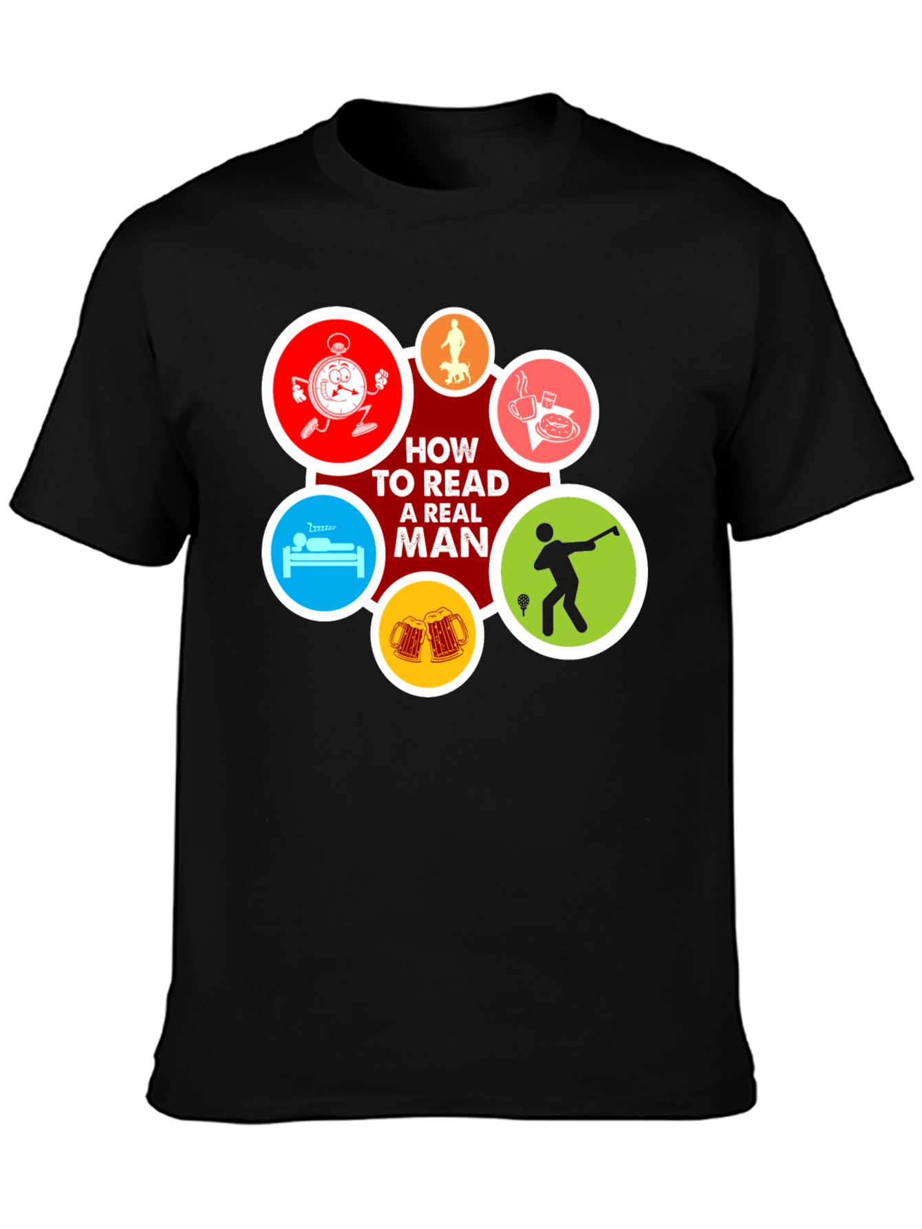 How To Read A Real Man Graphic Tee