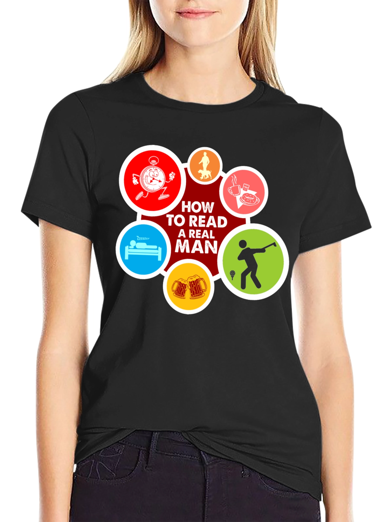 How To Read A Real Man Graphic Tee