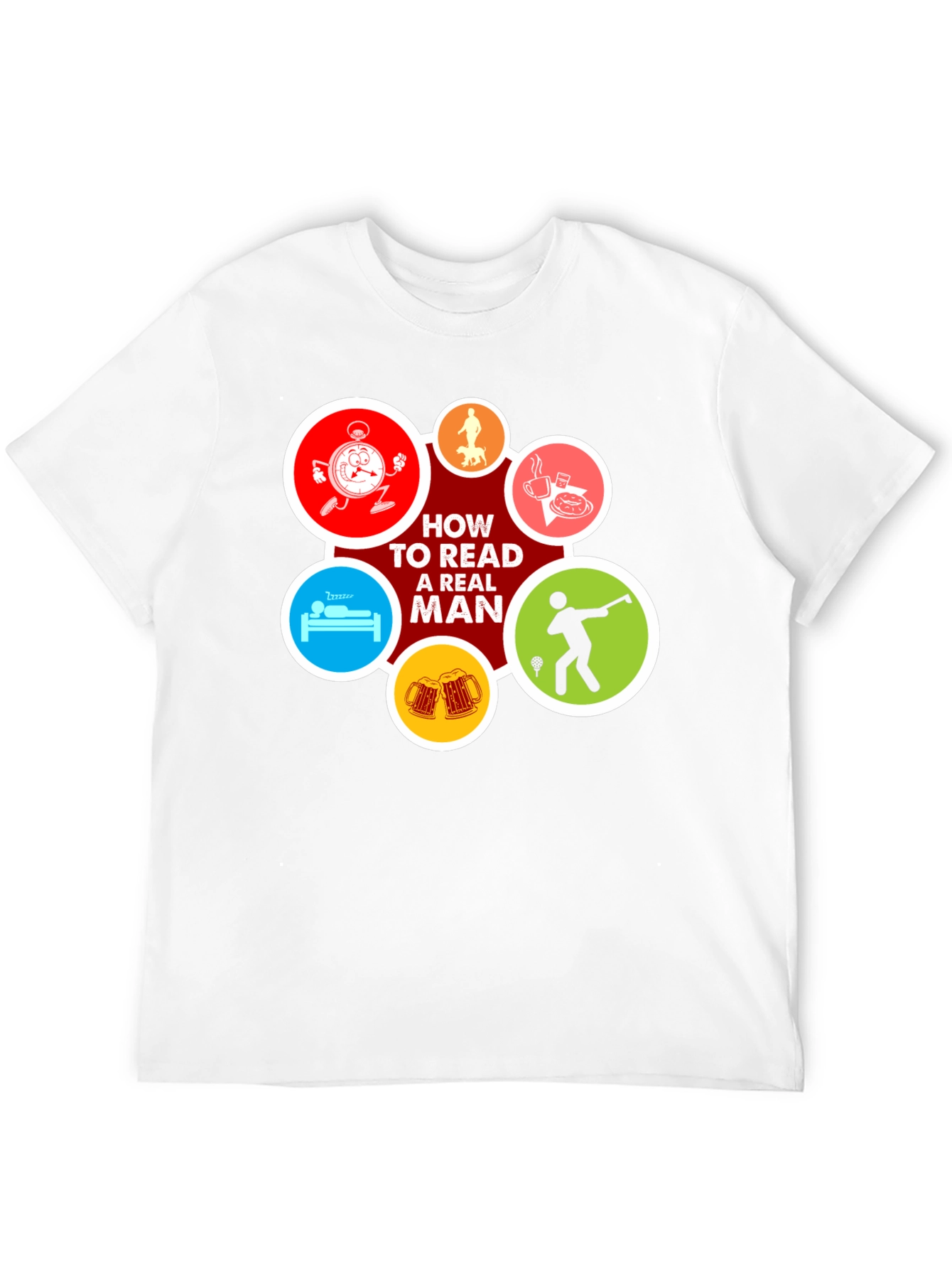 How To Read A Real Man Graphic Tee