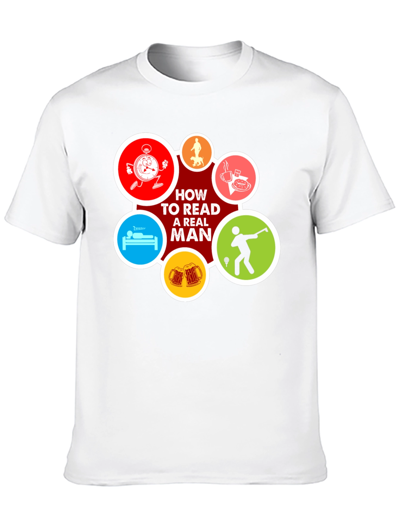 How To Read A Real Man Graphic Tee