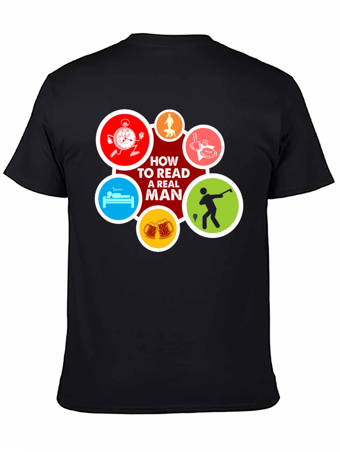 How To Read A Real Man Graphic Tee