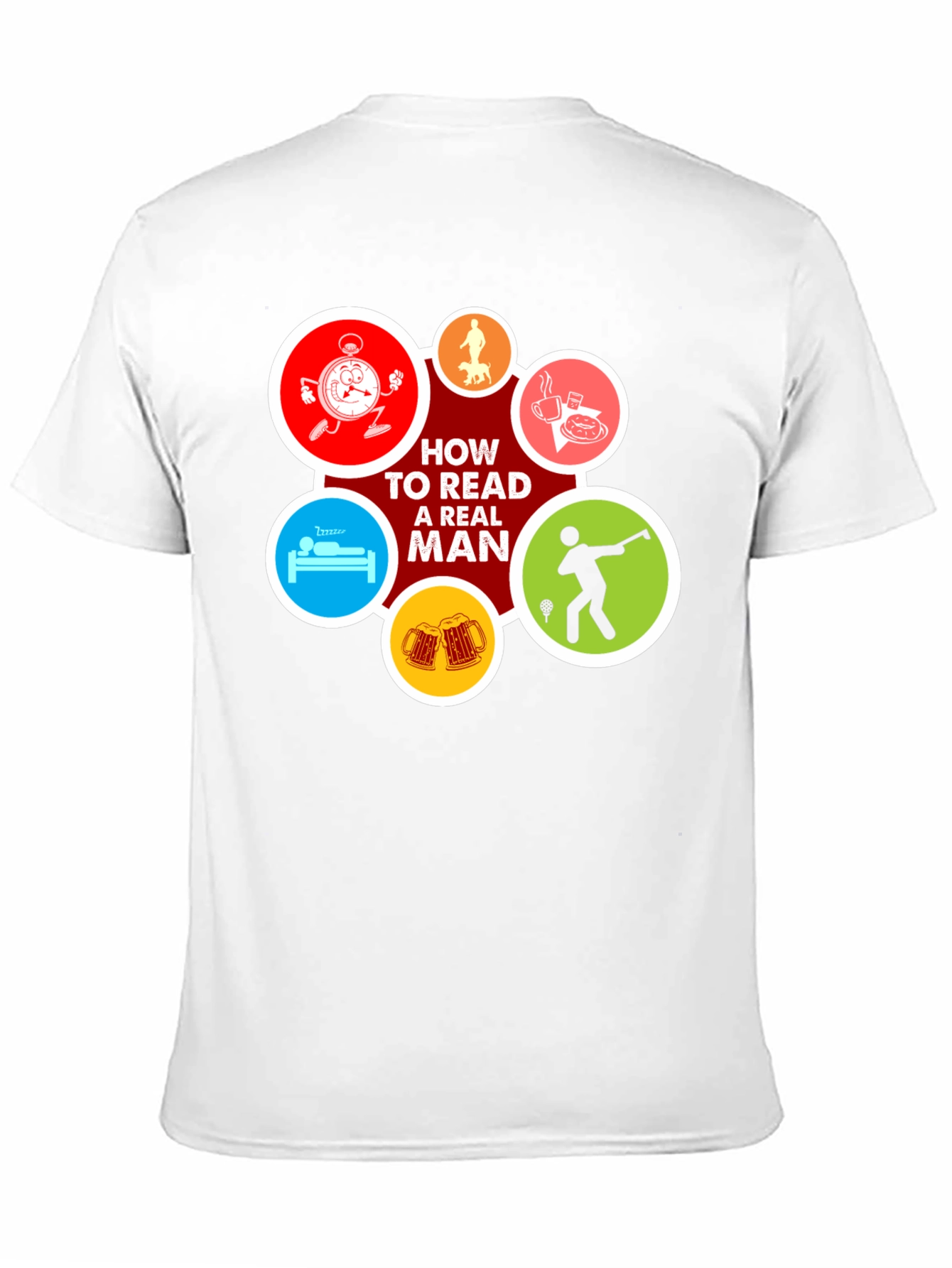 How To Read A Real Man Graphic Tee