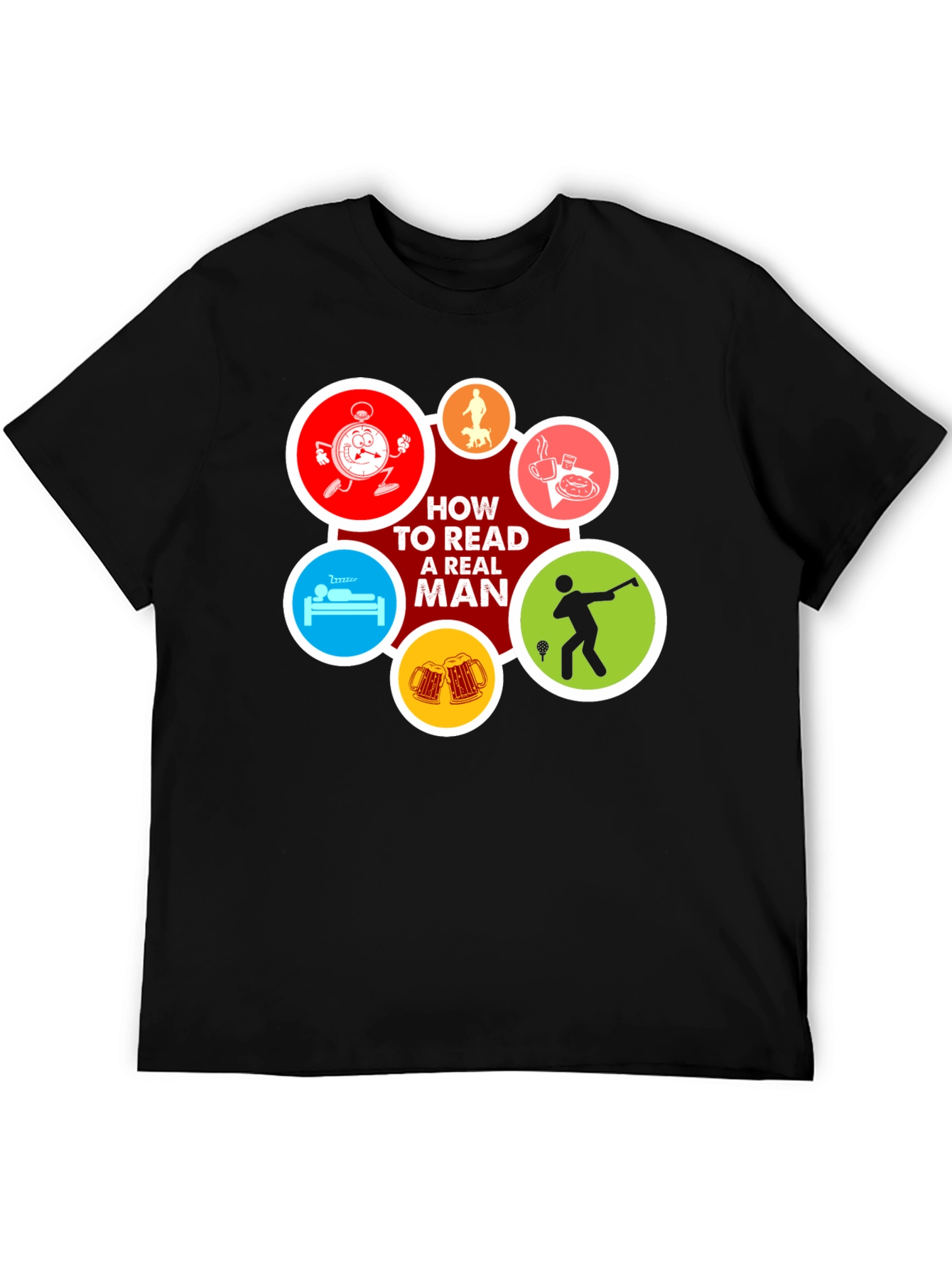 How To Read A Real Man Graphic Tee