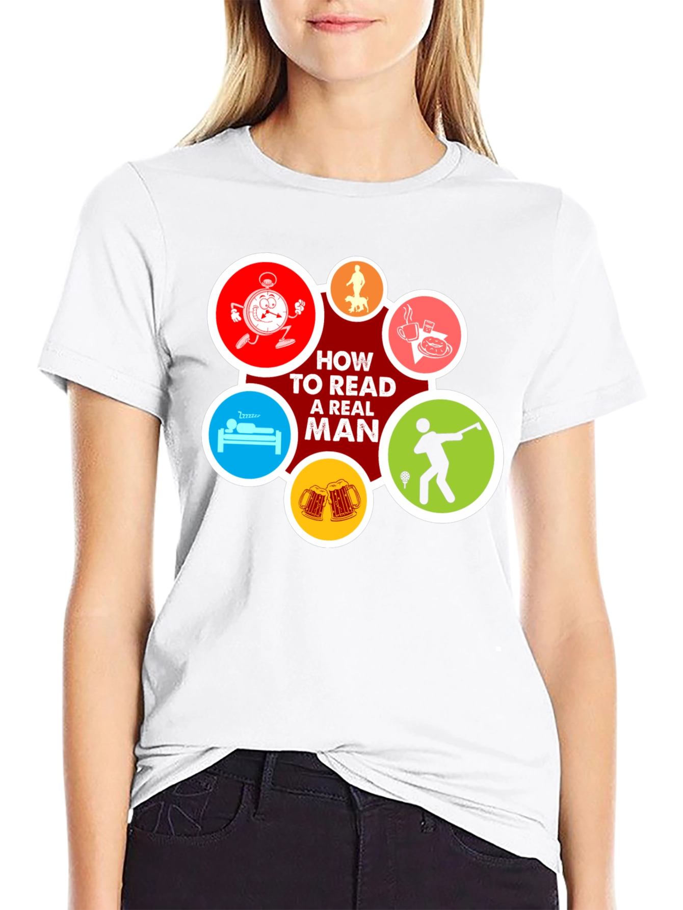 How To Read A Real Man Graphic Tee
