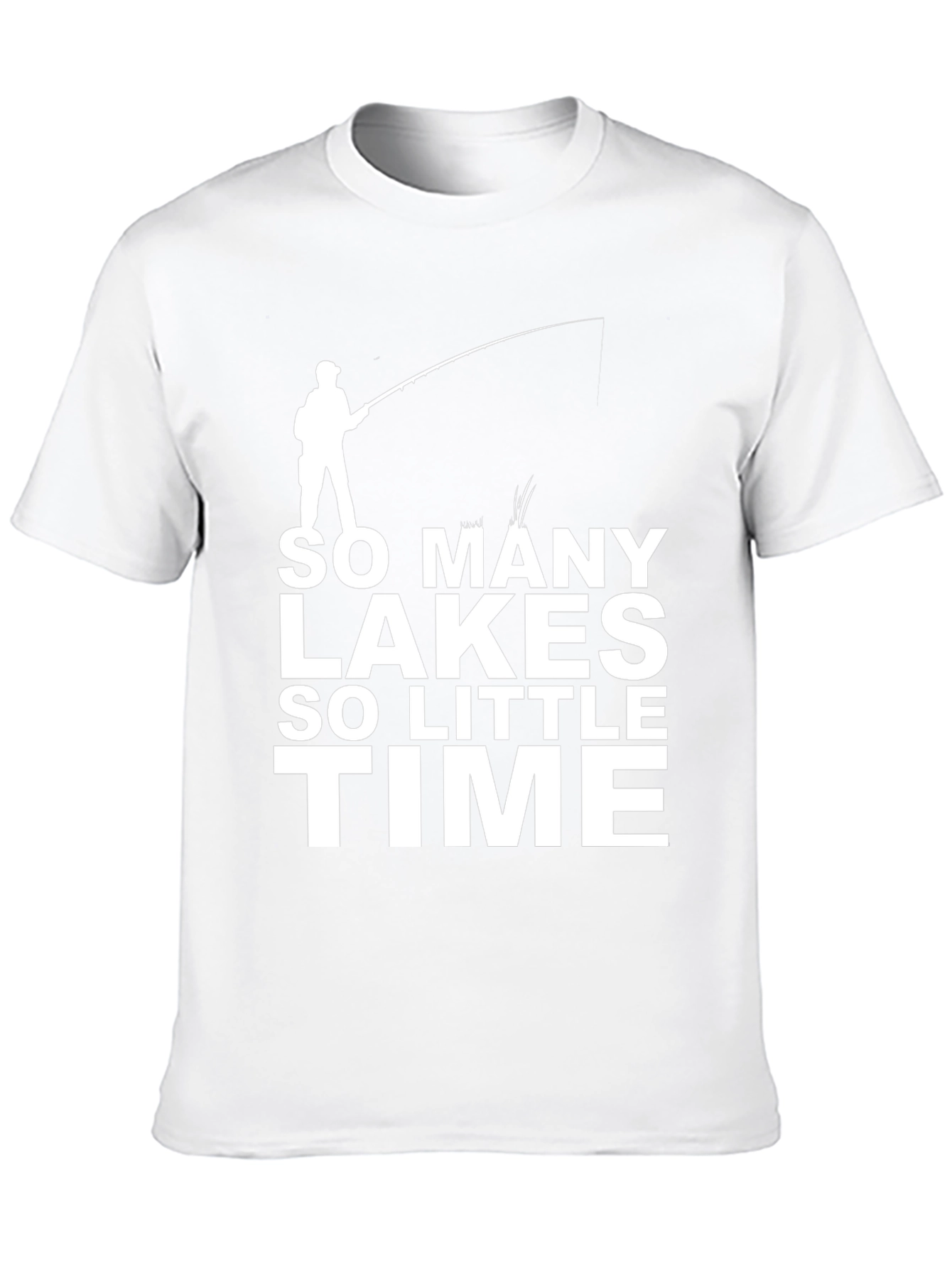So Many Lakes So Little Time Fishing T-Shirt
