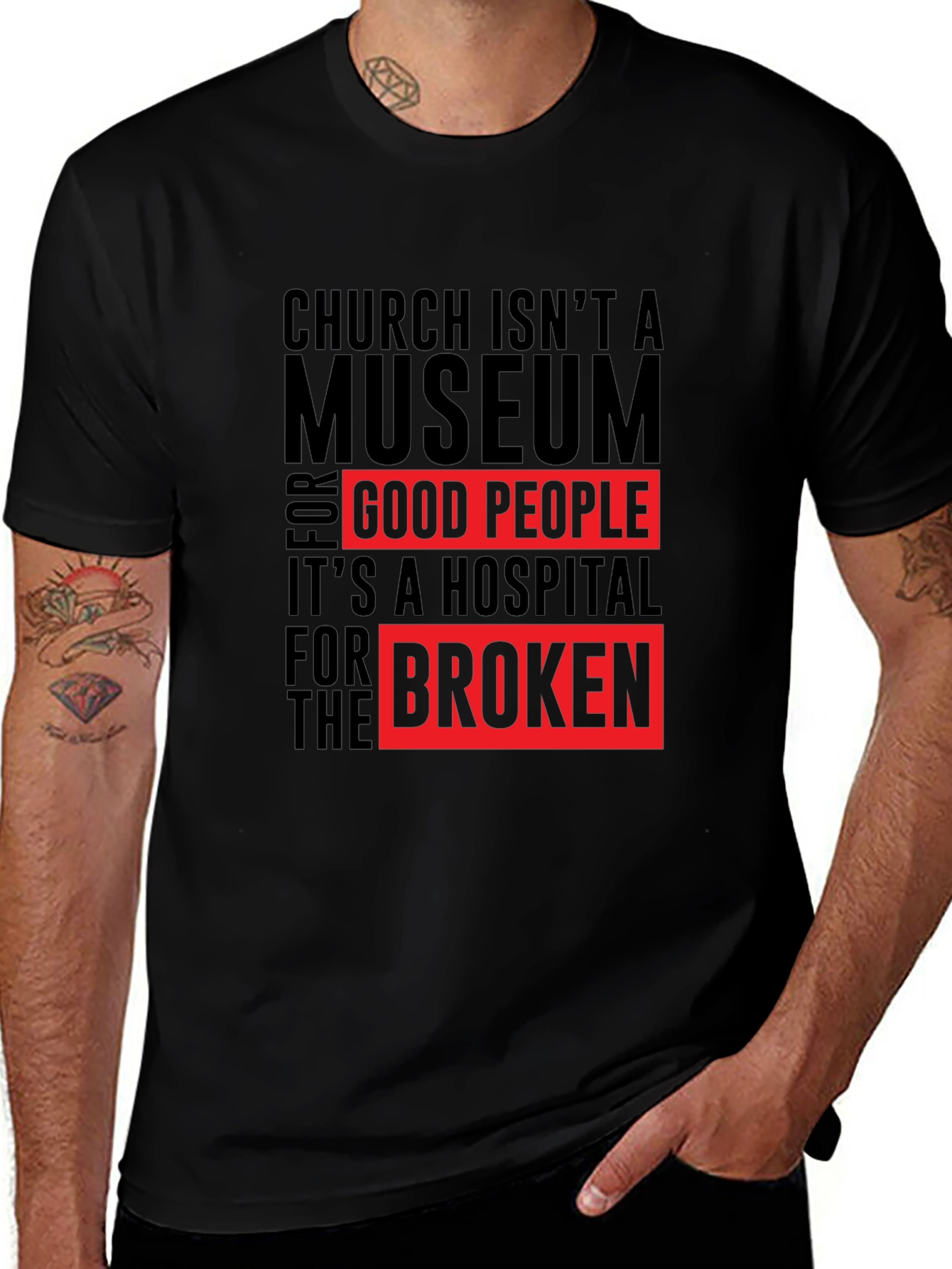 Church Isnt a Museum T-Shirt
