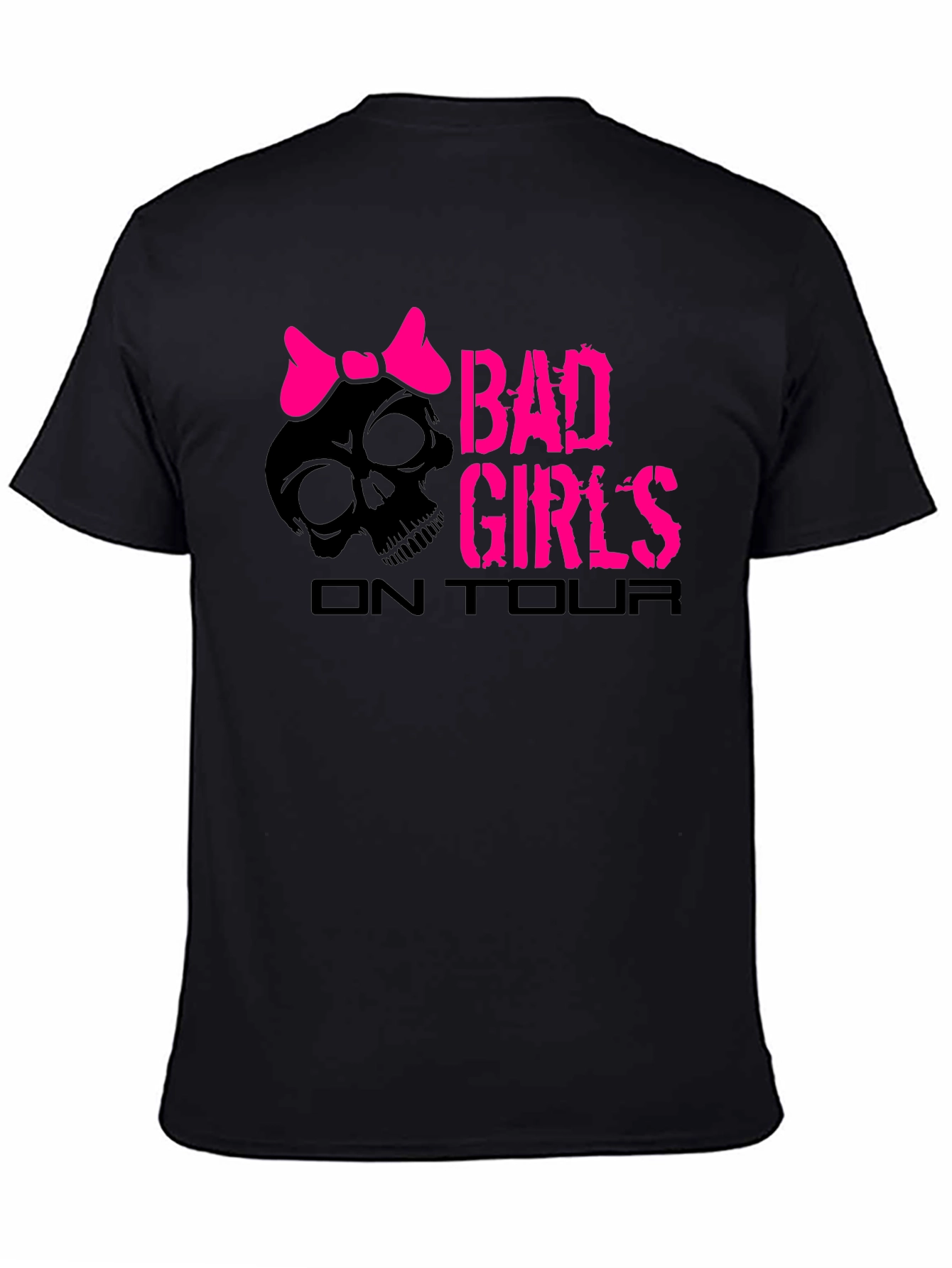 Bad Girls On Tour Black T-Shirt