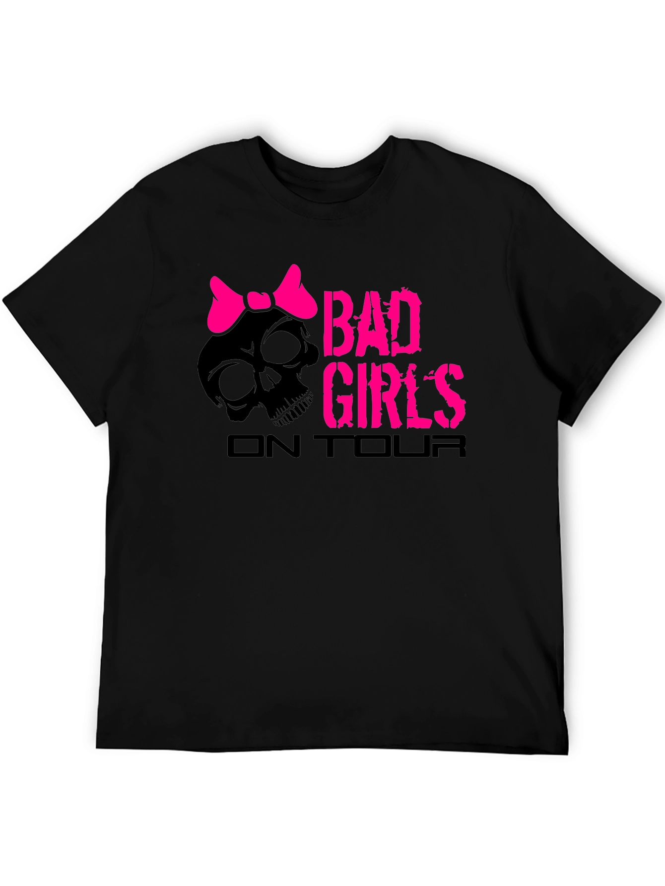 Bad Girls On Tour Black T-Shirt