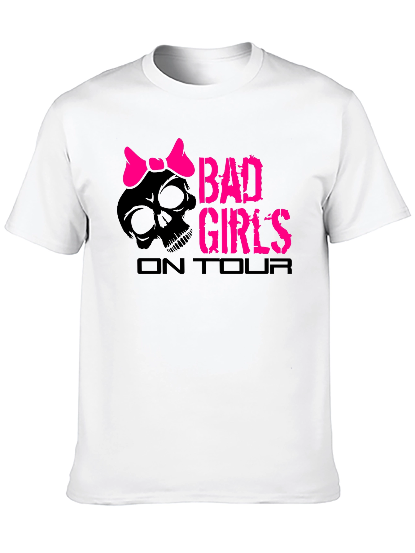 Bad Girls On Tour Black T-Shirt
