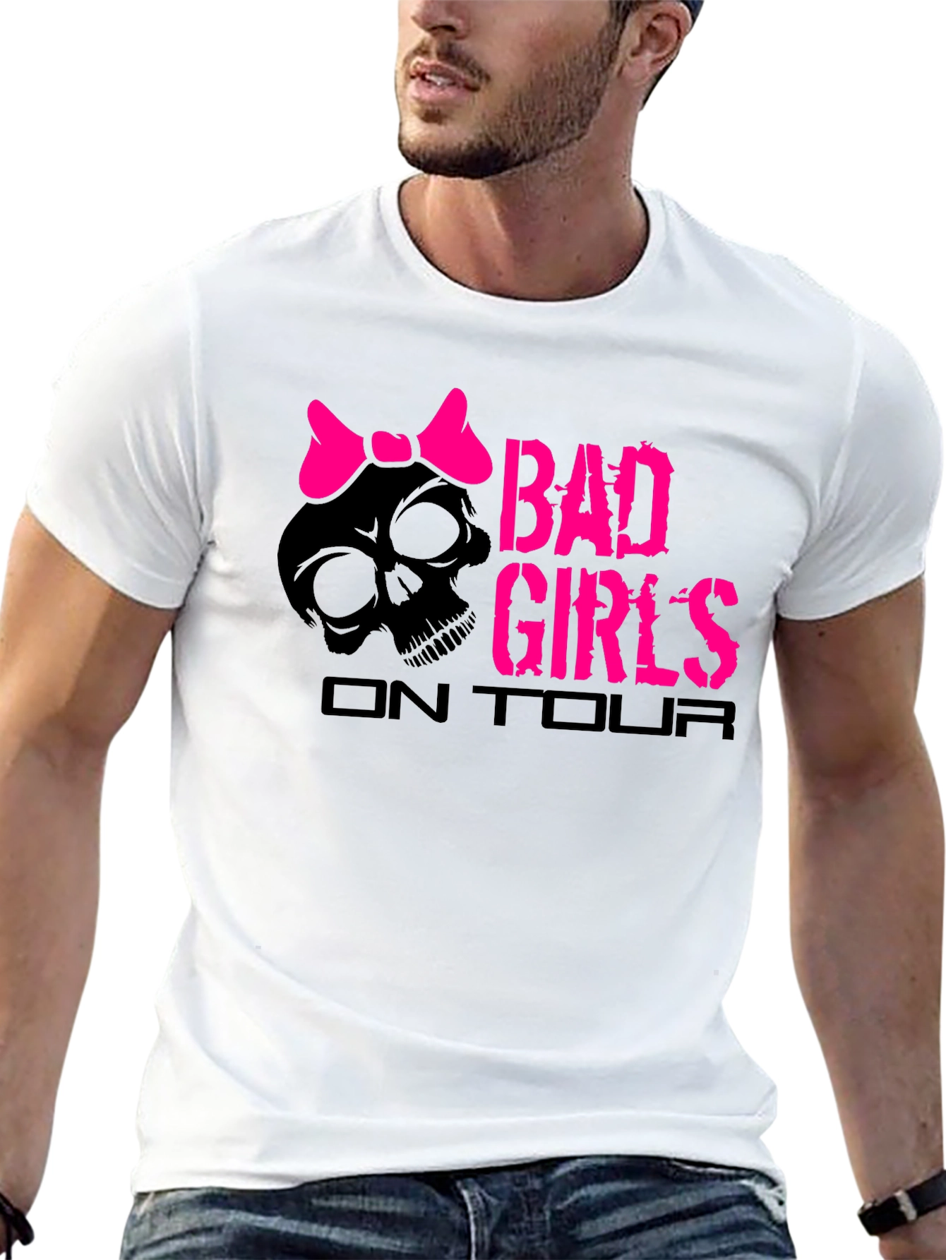 Bad Girls On Tour Black T-Shirt