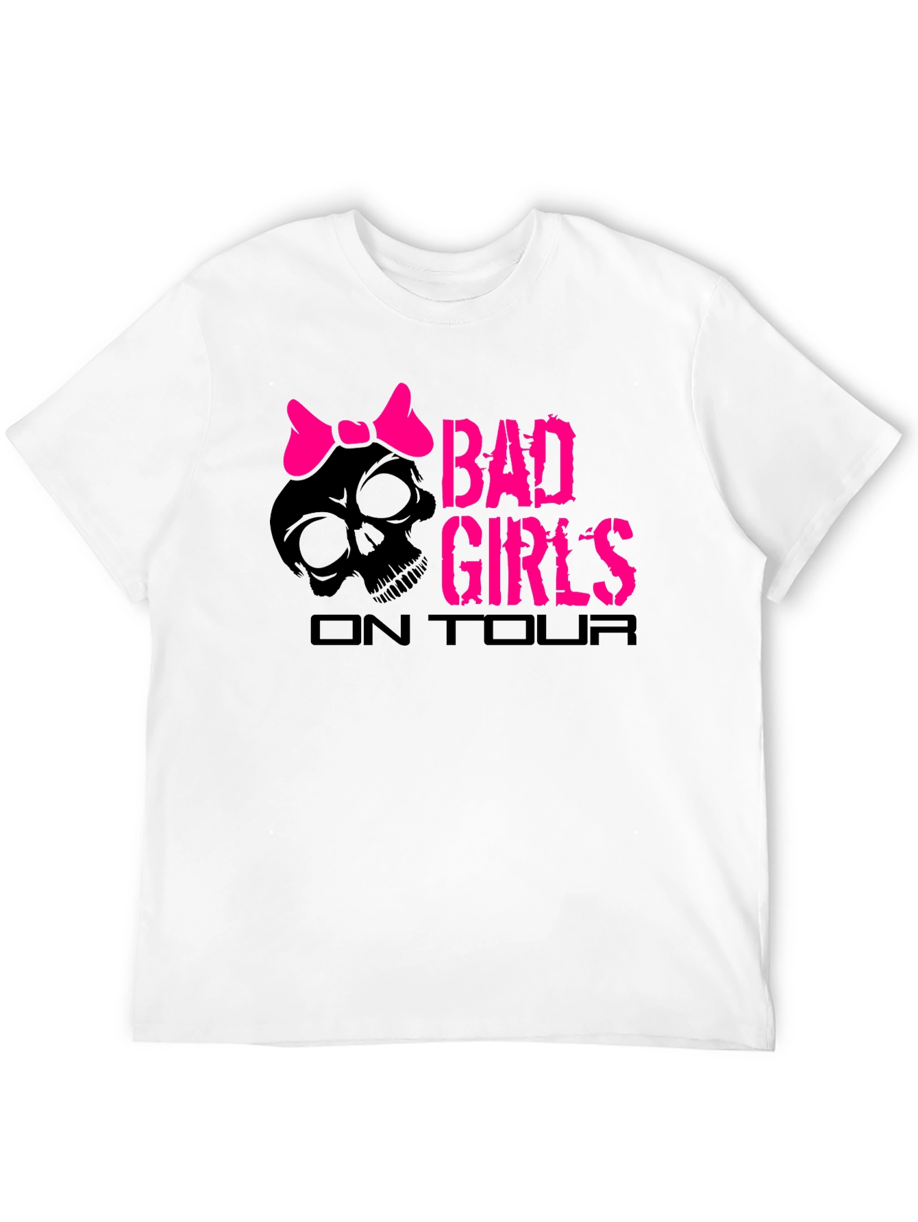 Bad Girls On Tour Black T-Shirt