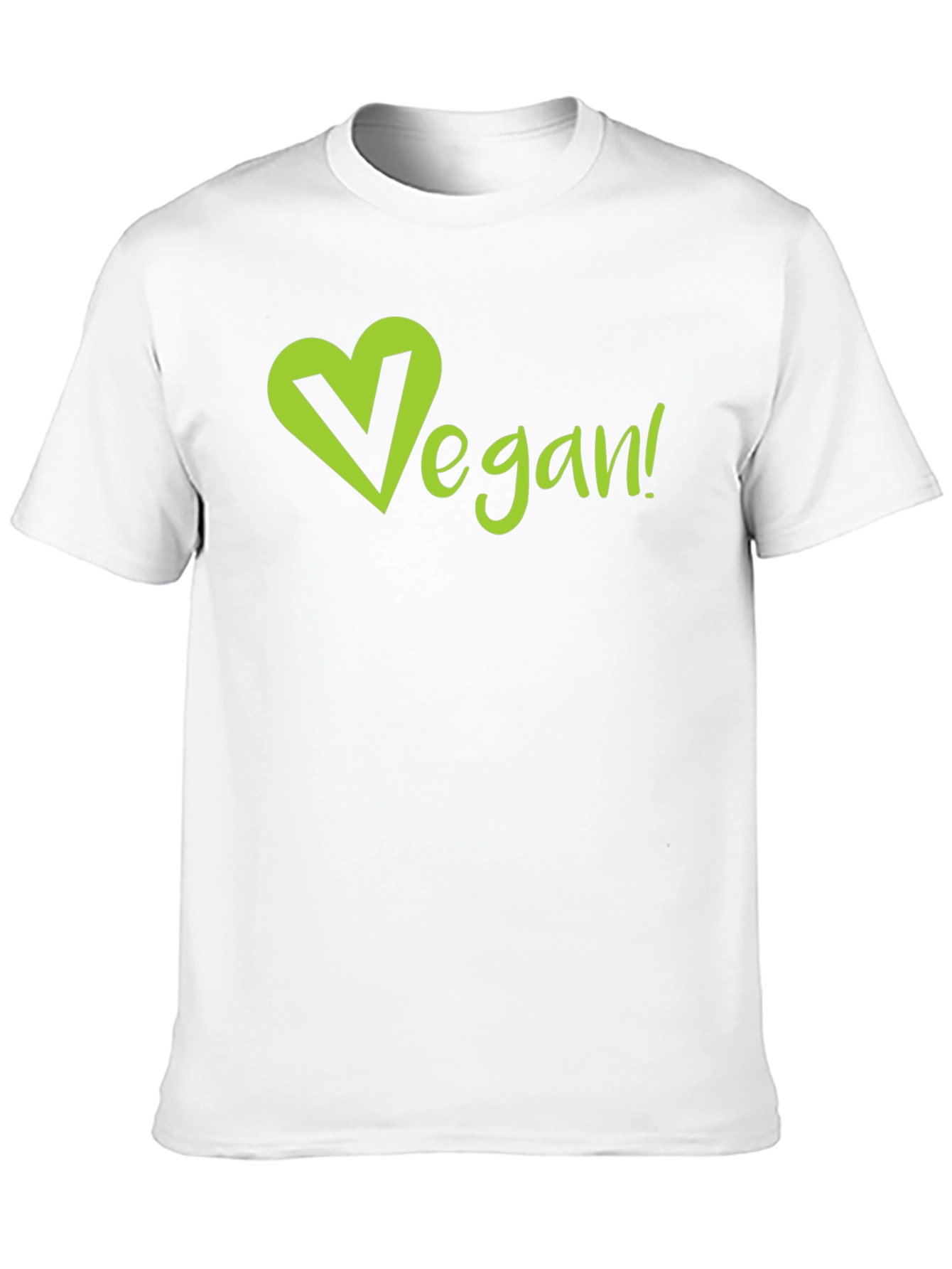 Vegan Heart T-Shirt - Eco-Friendly & Stylish