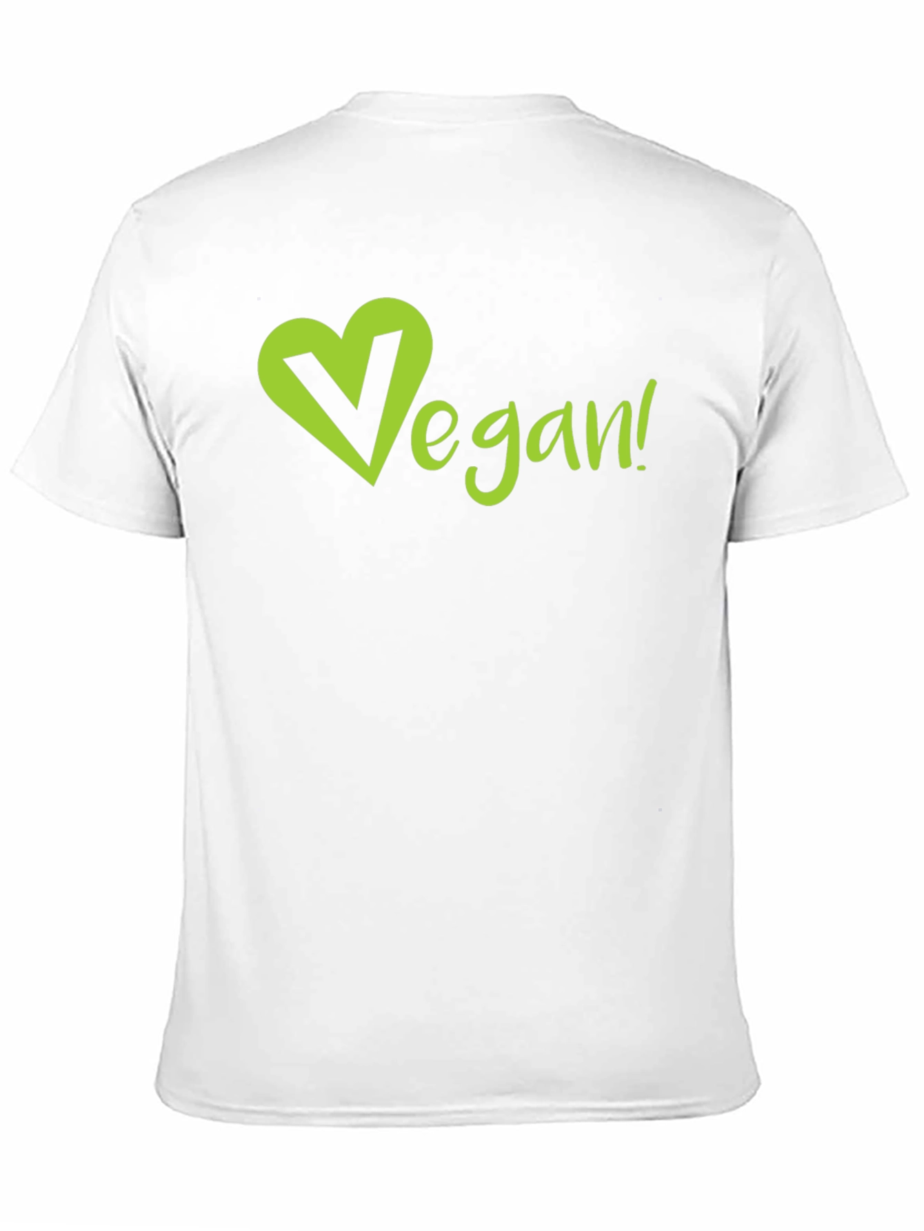 Vegan Heart T-Shirt - Eco-Friendly & Stylish