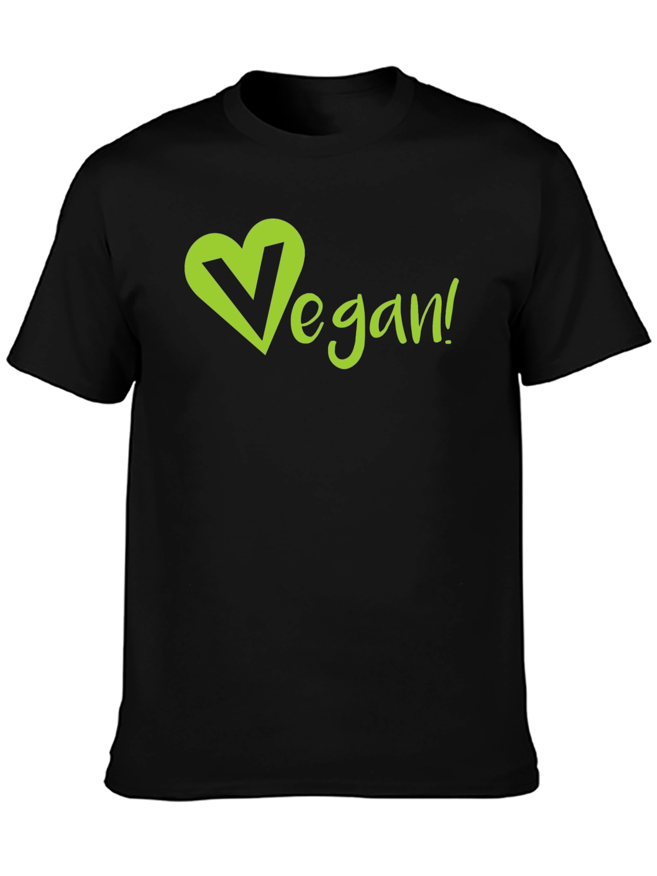 Vegan Heart T-Shirt - Eco-Friendly & Stylish