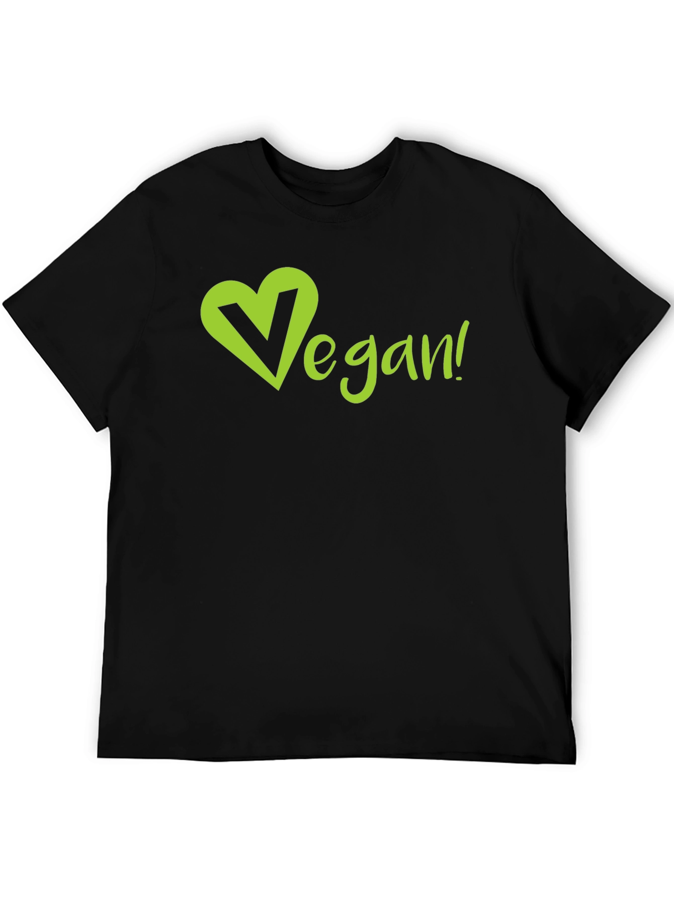 Vegan Heart T-Shirt - Eco-Friendly & Stylish