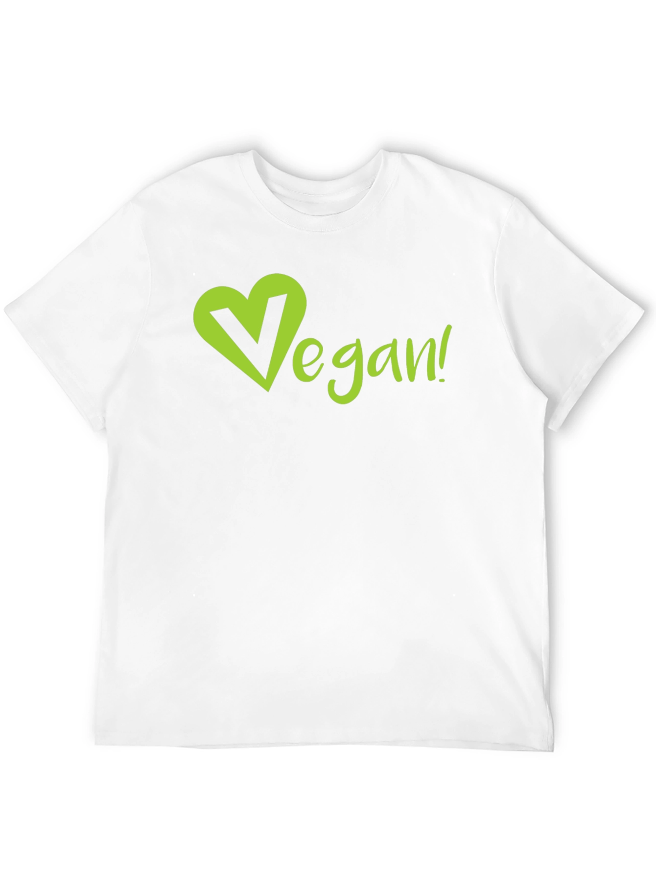 Vegan Heart T-Shirt - Eco-Friendly & Stylish