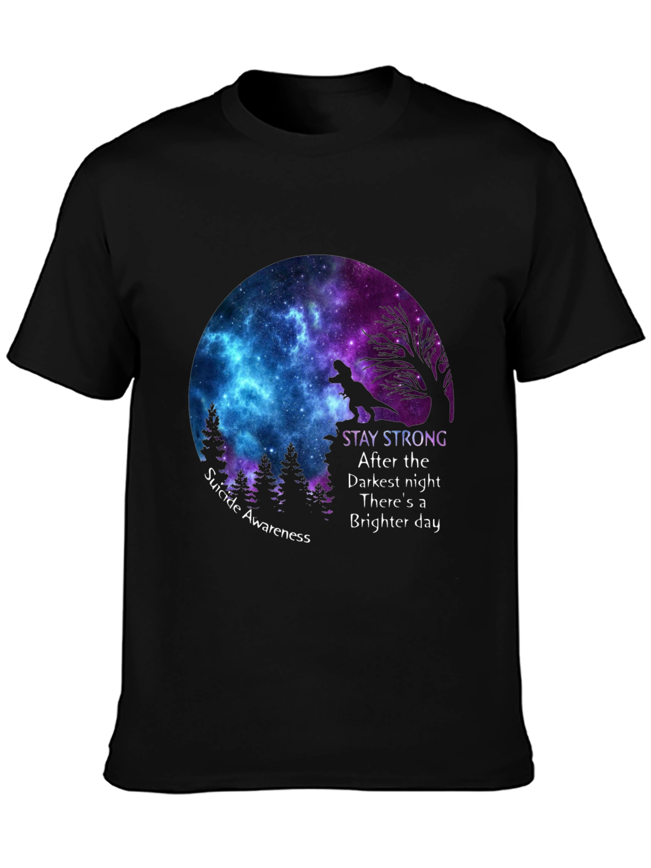 Stay Strong Suicide Awareness Graphic Tee