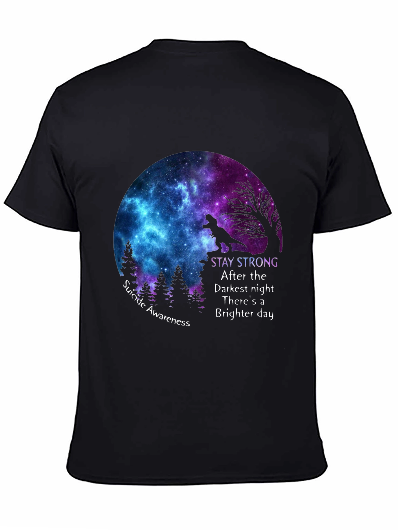 Stay Strong Suicide Awareness Graphic Tee