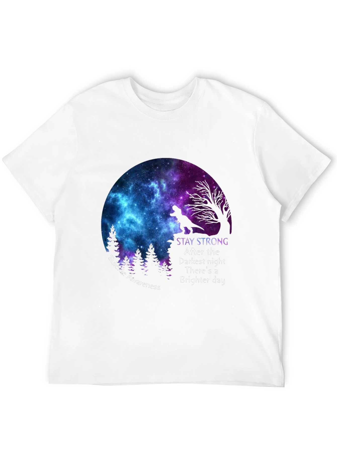 Stay Strong Suicide Awareness Graphic Tee
