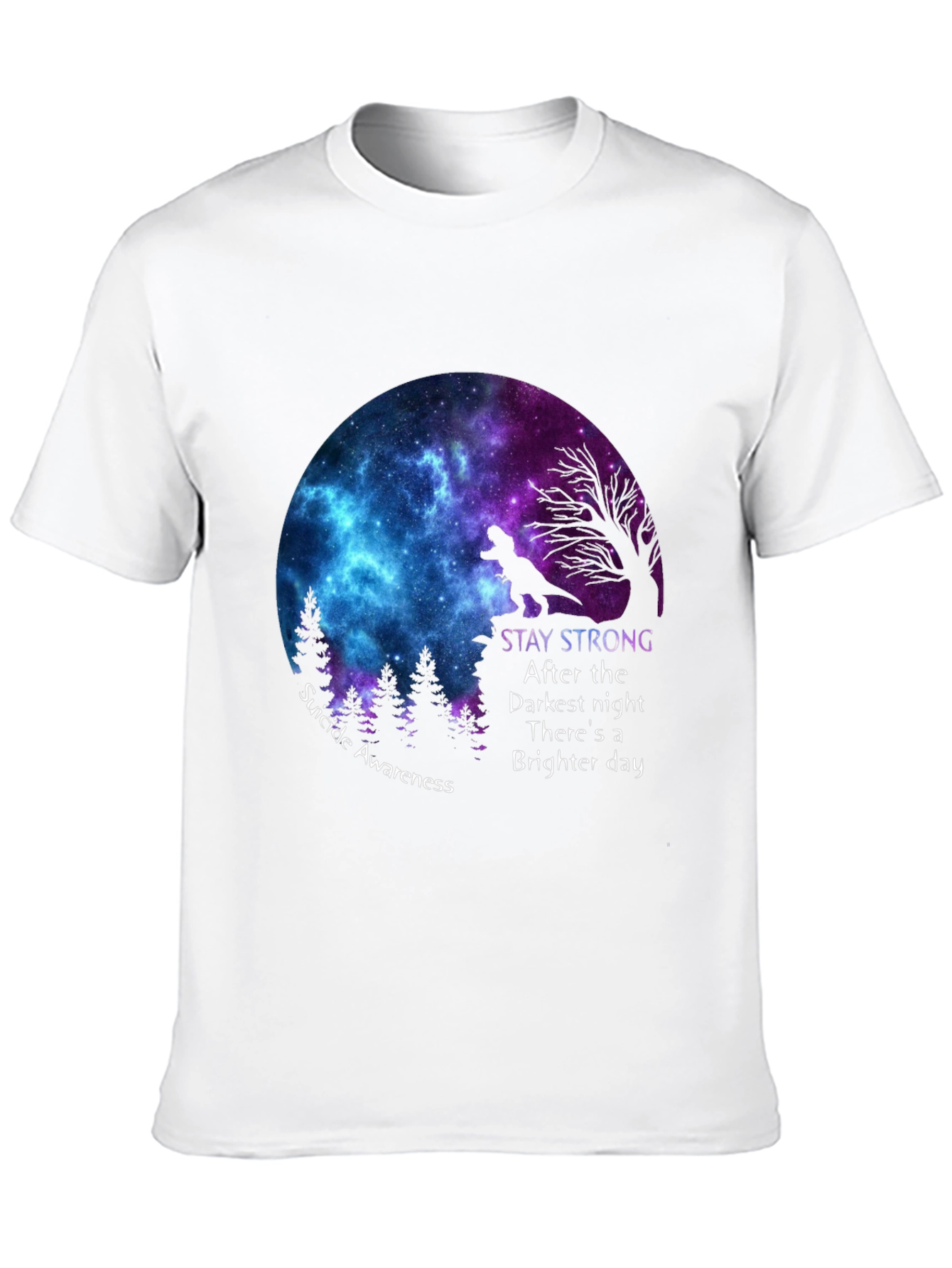 Stay Strong Suicide Awareness Graphic Tee