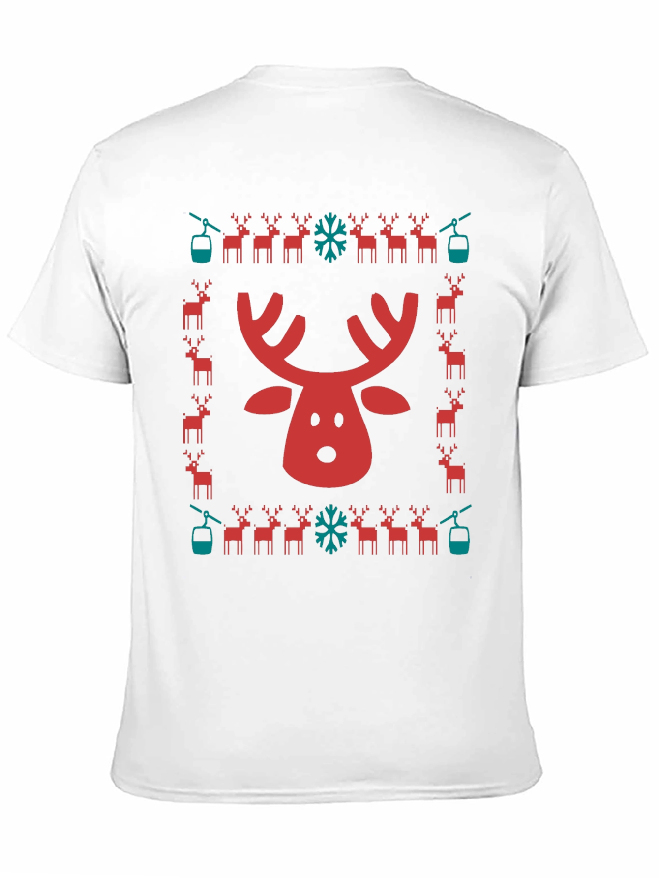 Holiday Ski Deer T-Shirt