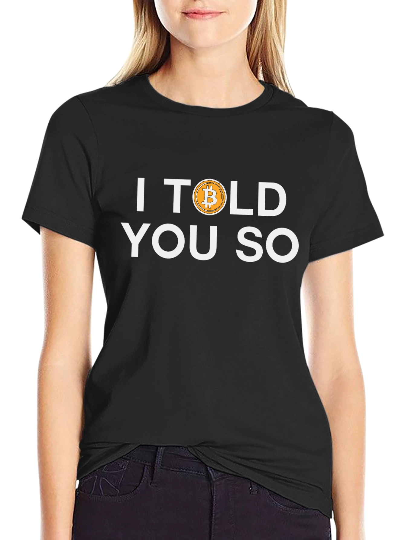 I Told You So Bitcoin Graphic T-Shirt