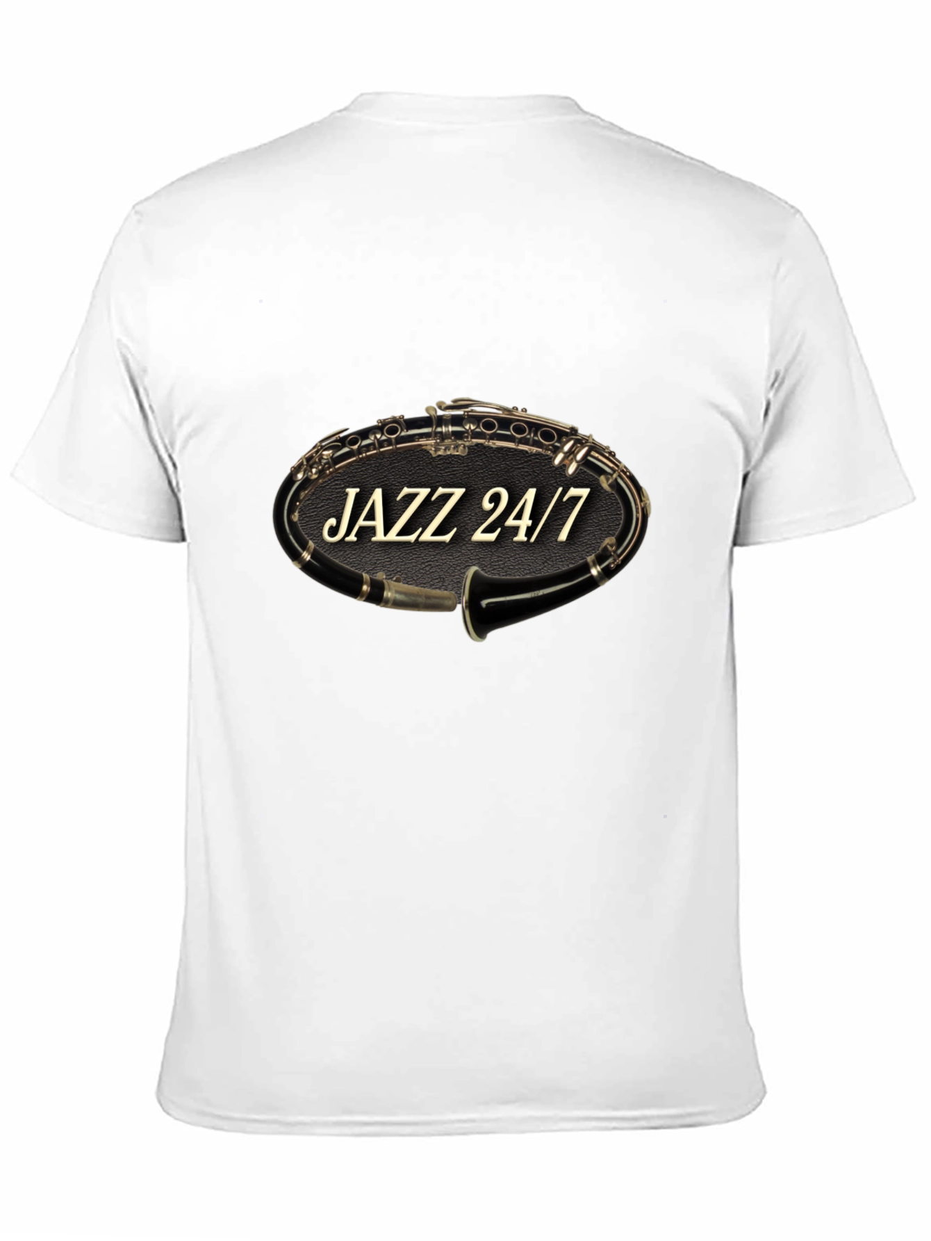 Jazz 24/7 Clarinet T-Shirt - Music Lover Tee
