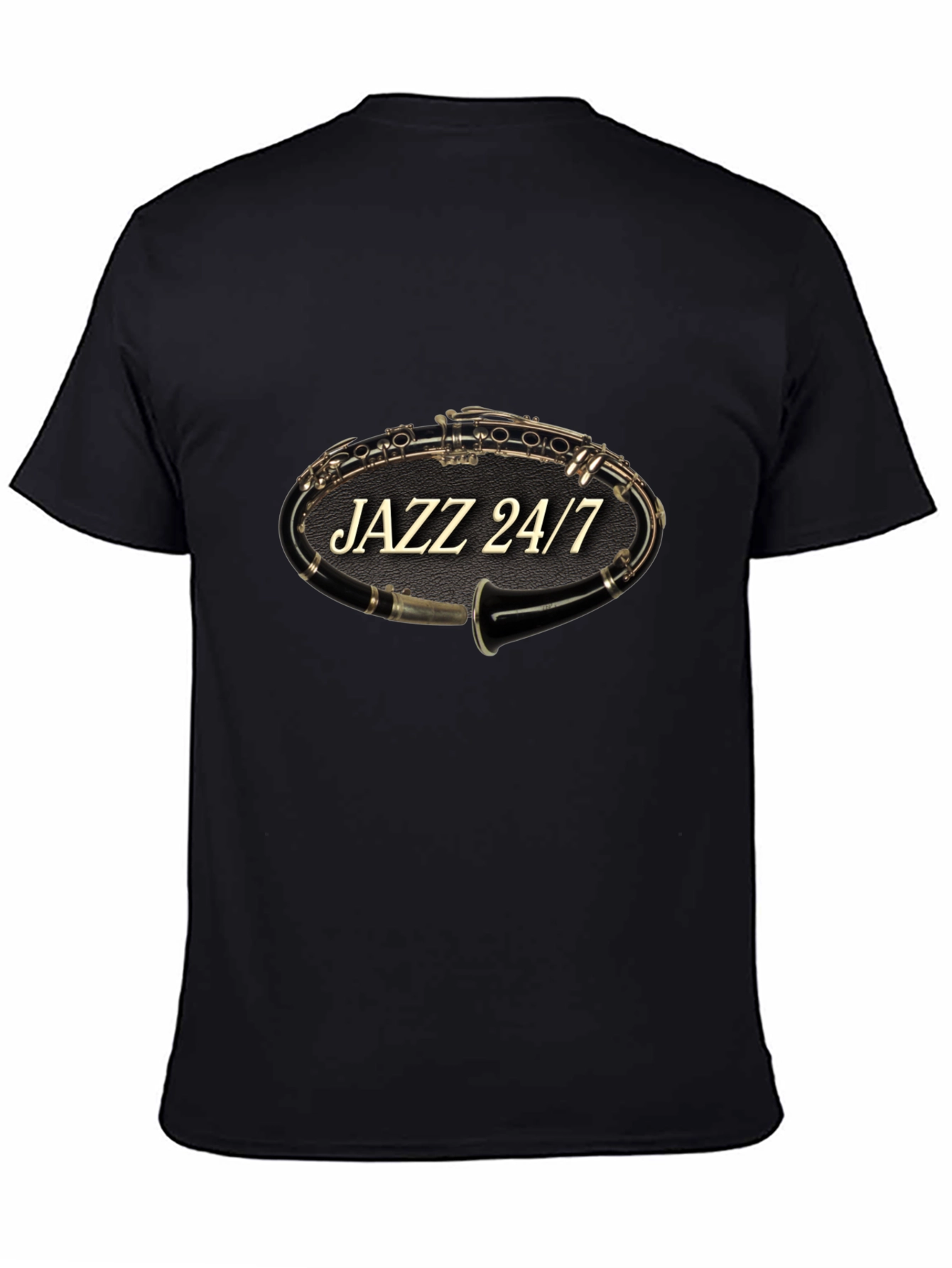 Jazz 24/7 Clarinet T-Shirt - Music Lover Tee