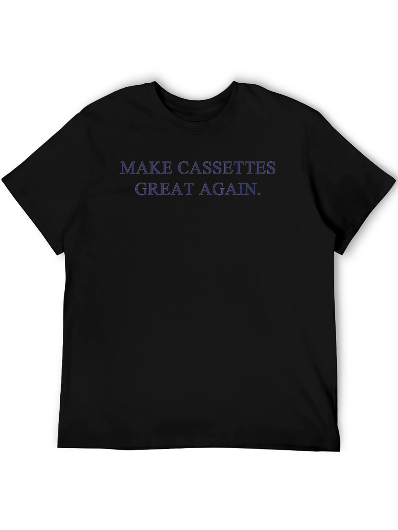 Retro Cassette Revival Tee - Make Cassettes Great Again!