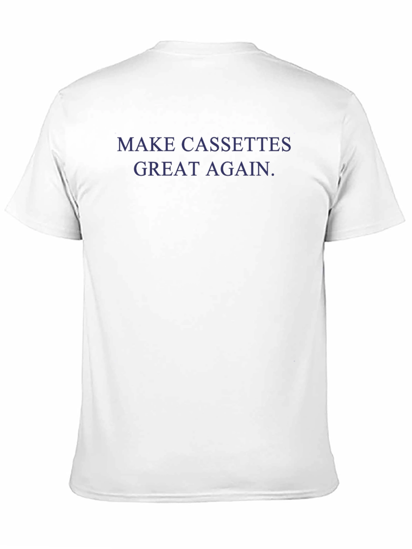 Retro Cassette Revival Tee - Make Cassettes Great Again!