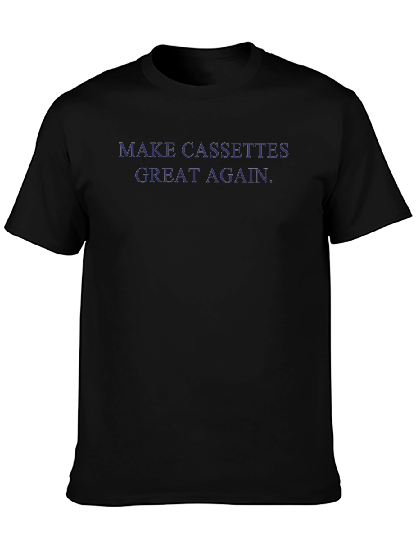 Retro Cassette Revival Tee - Make Cassettes Great Again!