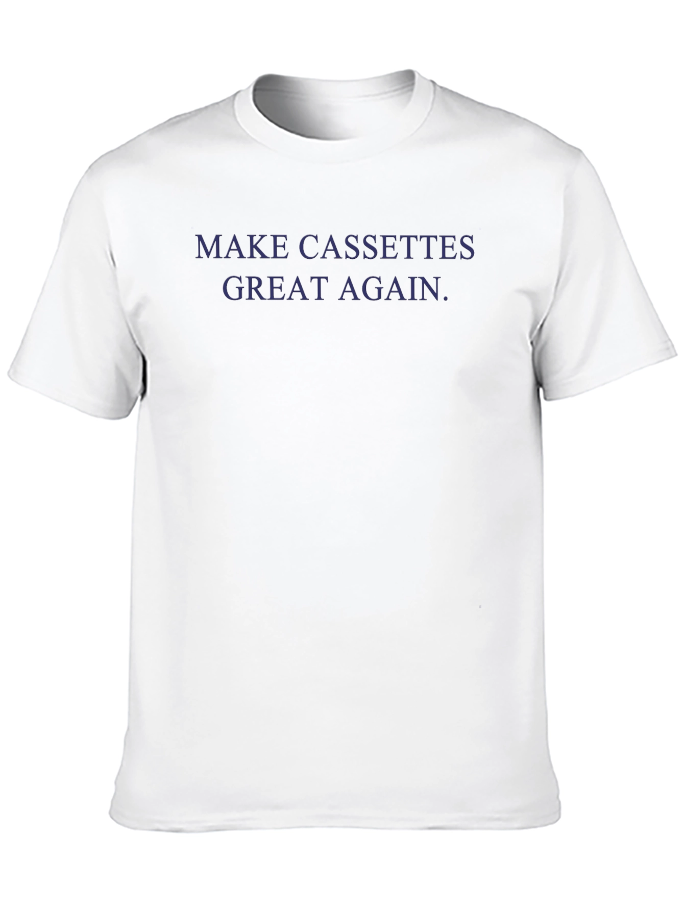 Retro Cassette Revival Tee - Make Cassettes Great Again!