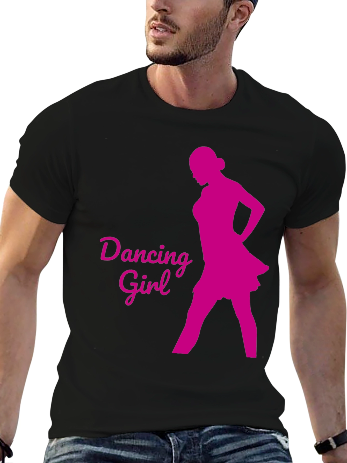 Dancing Girl Graphic T-Shirt