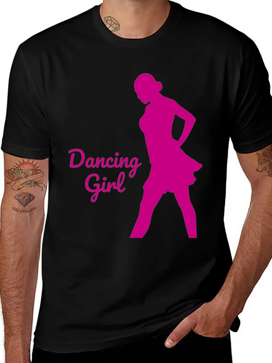 Dancing Girl Graphic T-Shirt
