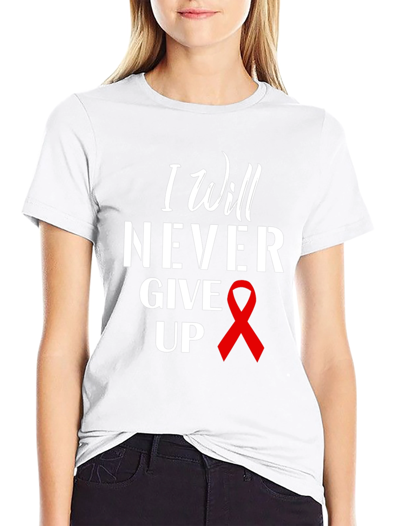 I Will Never Give Up T-Shirt