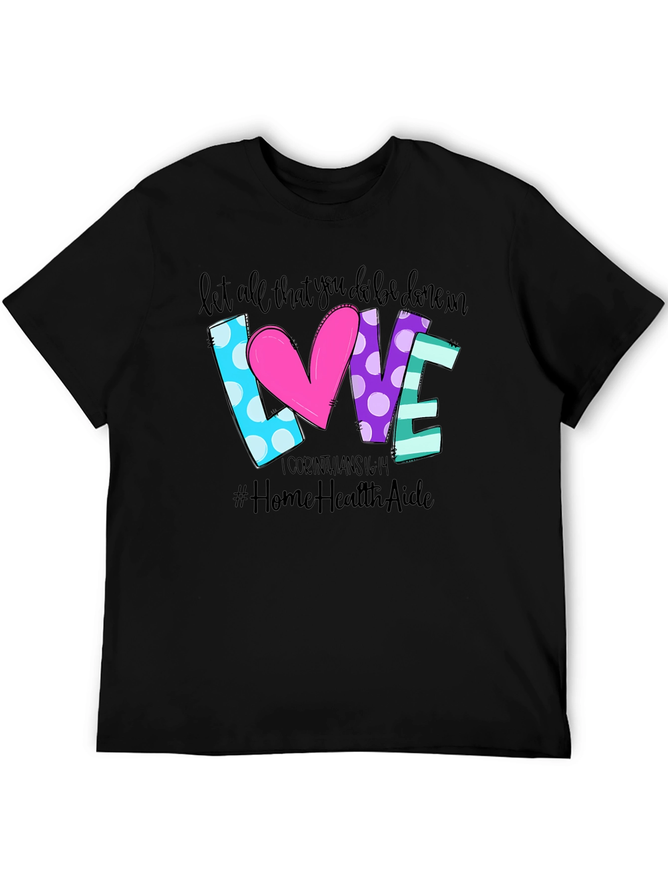 Love Graphic Print T-Shirt