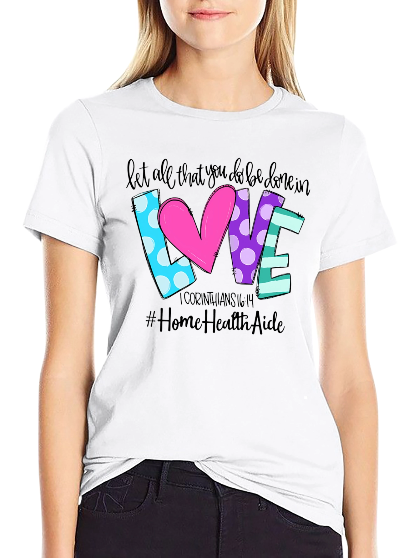 Love Graphic Print T-Shirt
