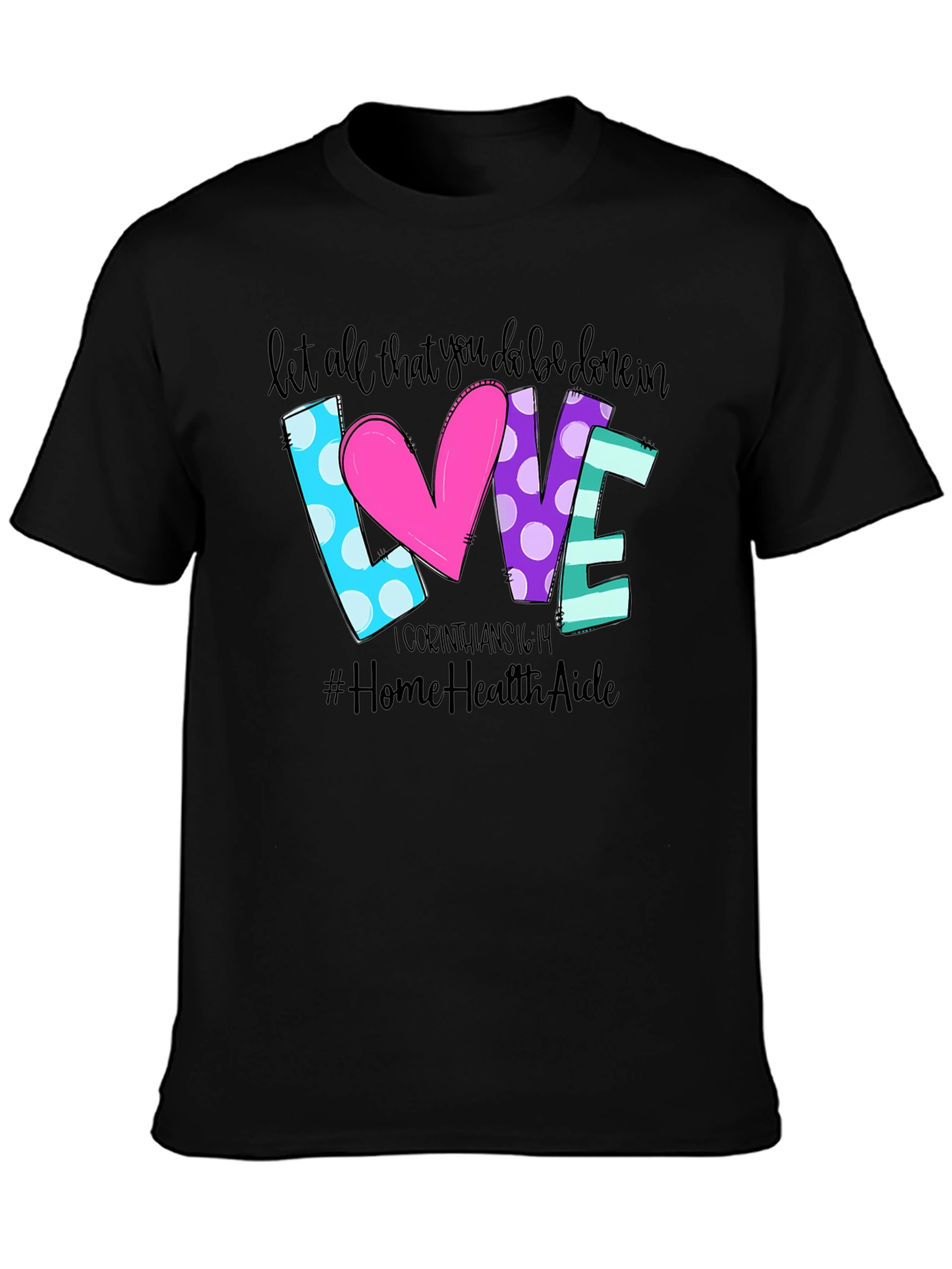 Love Graphic Print T-Shirt