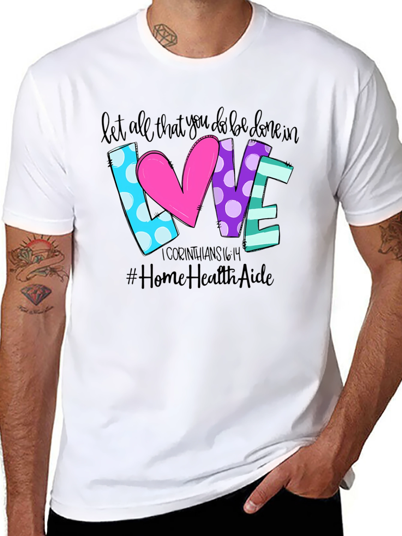 Love Graphic Print T-Shirt