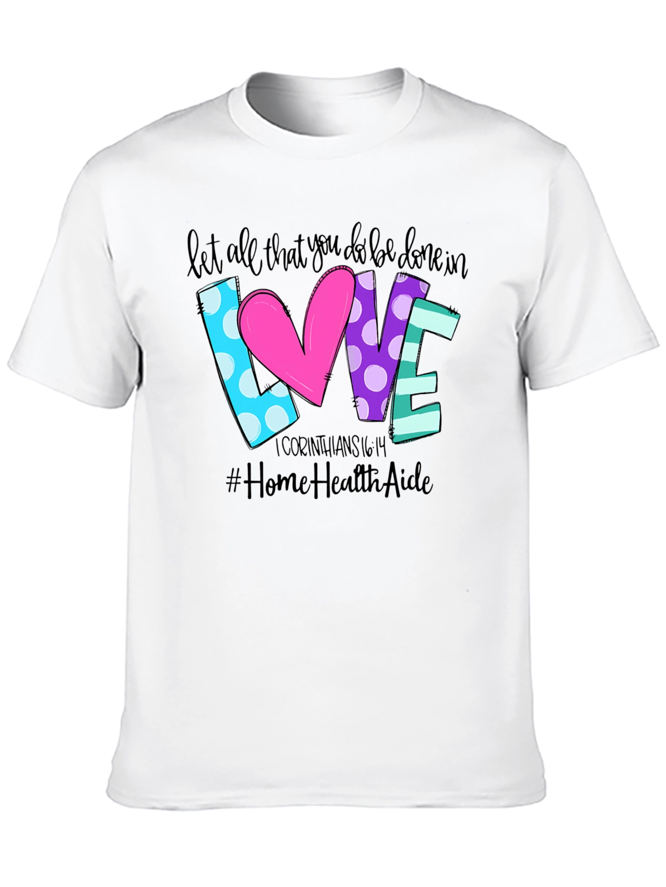 Love Graphic Print T-Shirt