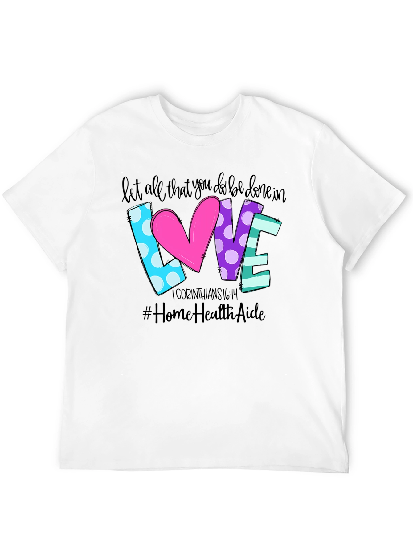 Love Graphic Print T-Shirt