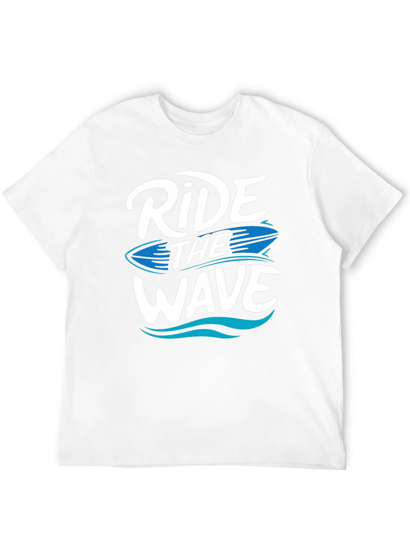 Ride the Wave Graphic Tee - Stylish Surf Design