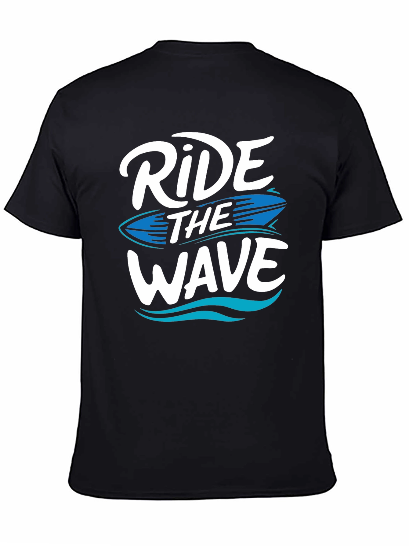 Ride the Wave Graphic Tee - Stylish Surf Design