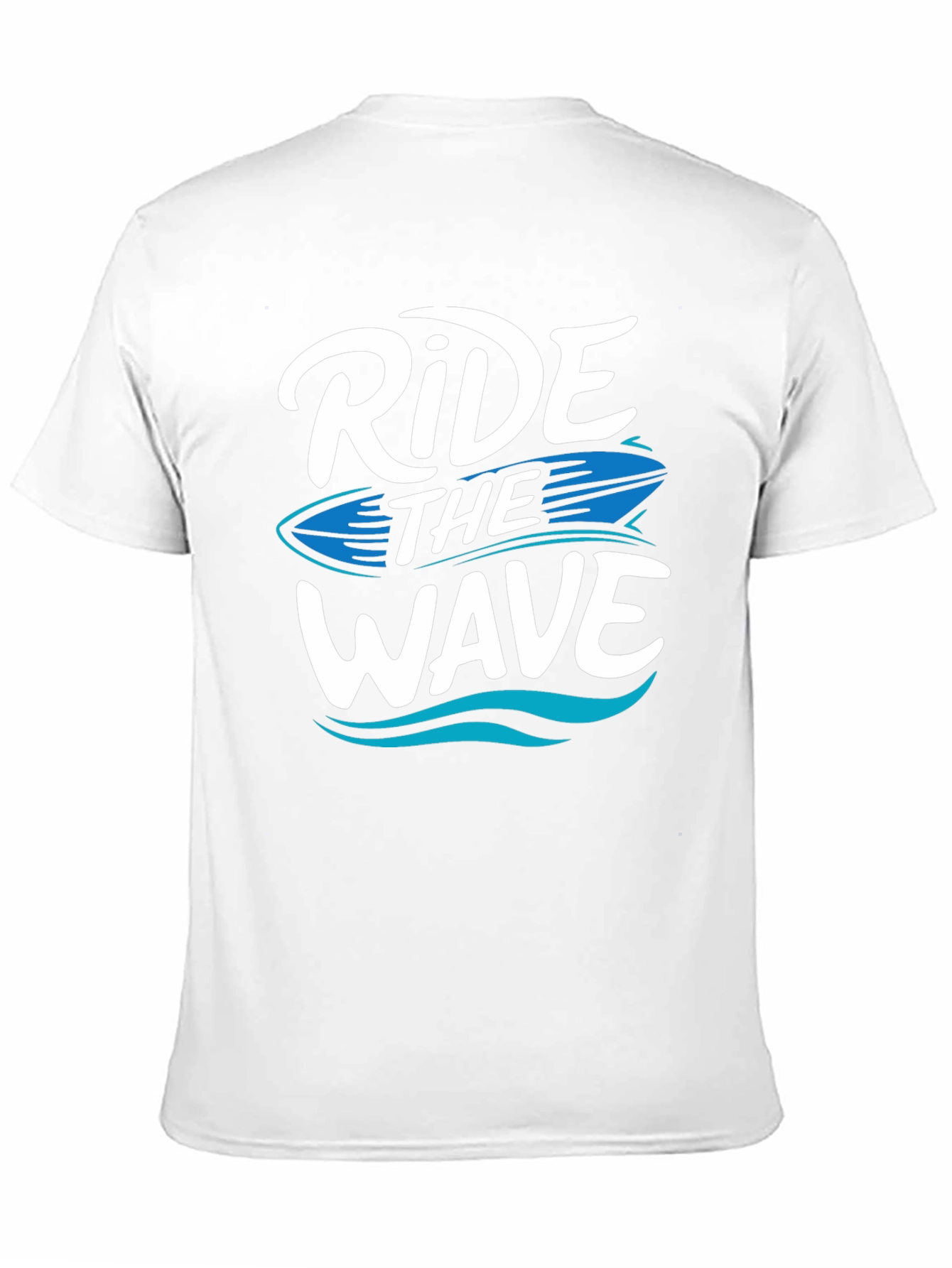 Ride the Wave Graphic Tee - Stylish Surf Design
