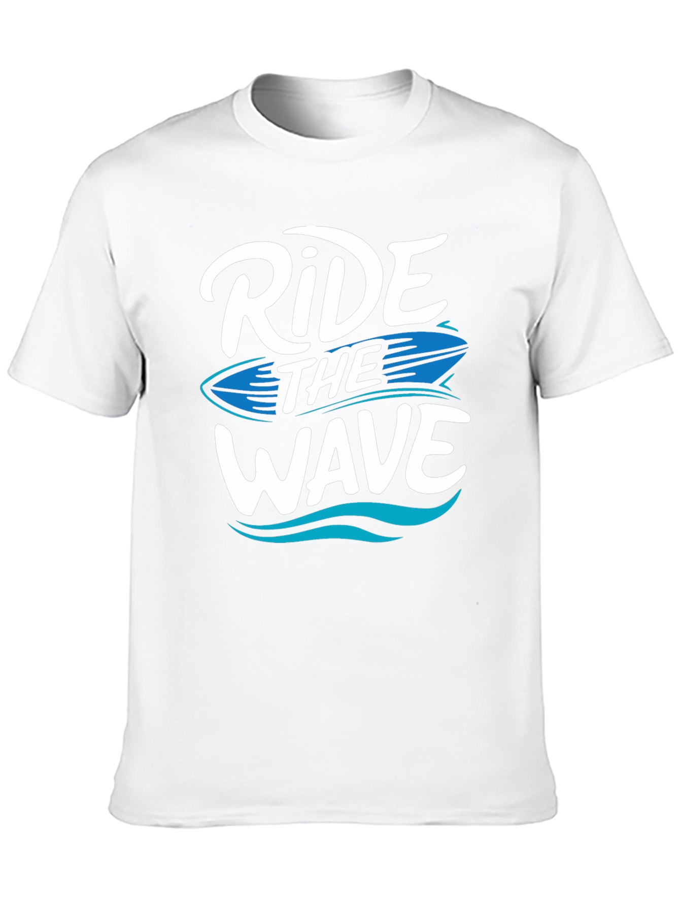 Ride the Wave Graphic Tee - Stylish Surf Design