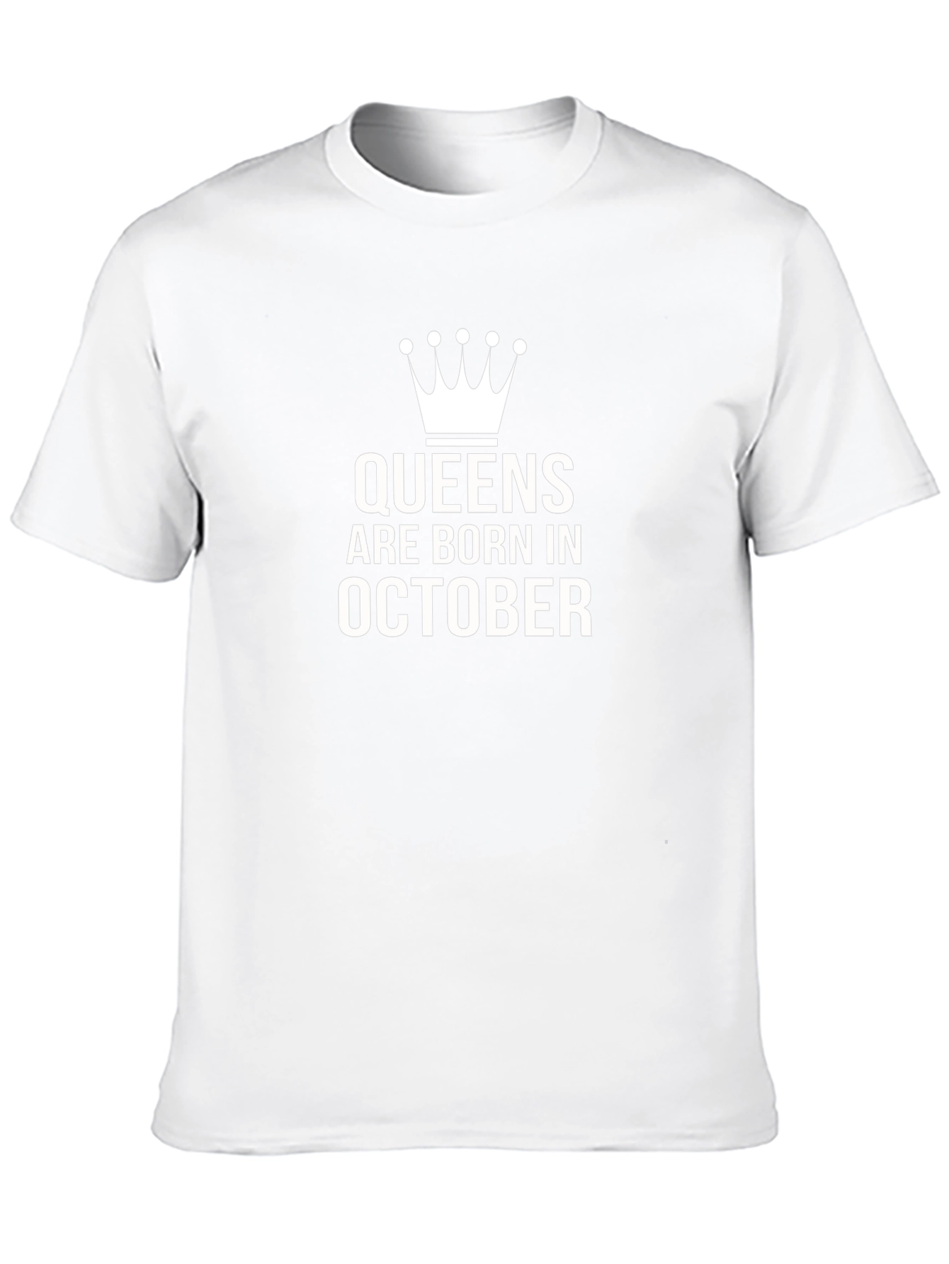 Queens Born in October T-Shirt