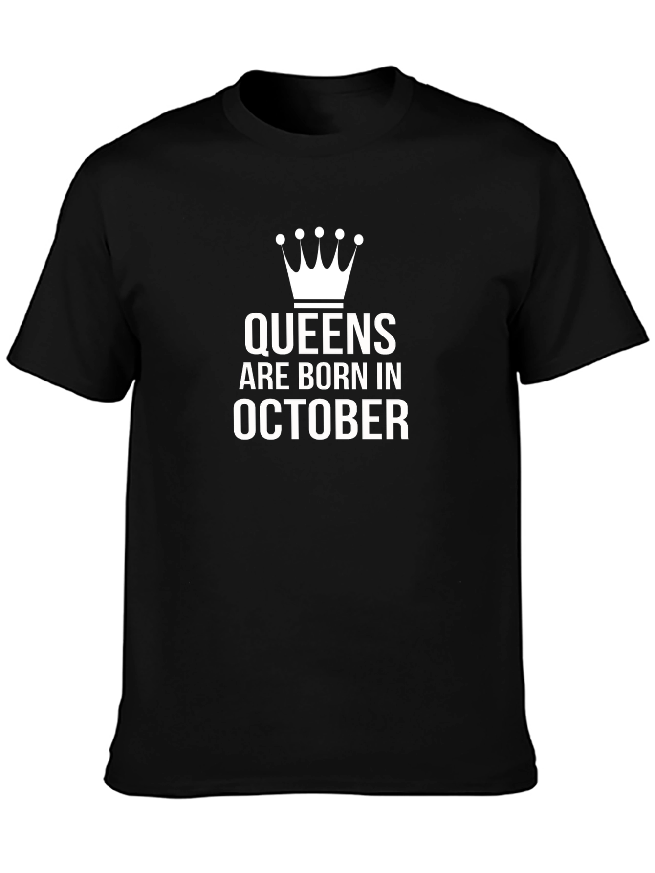Queens Born in October T-Shirt