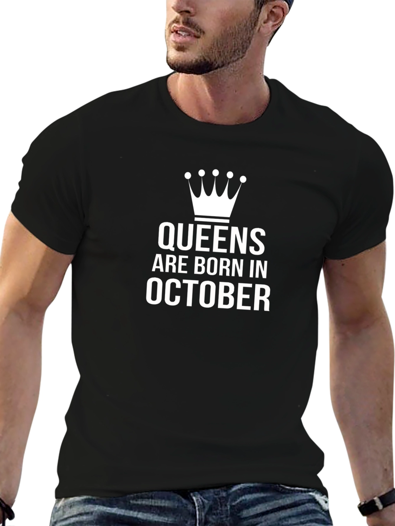 Queens Born in October T-Shirt