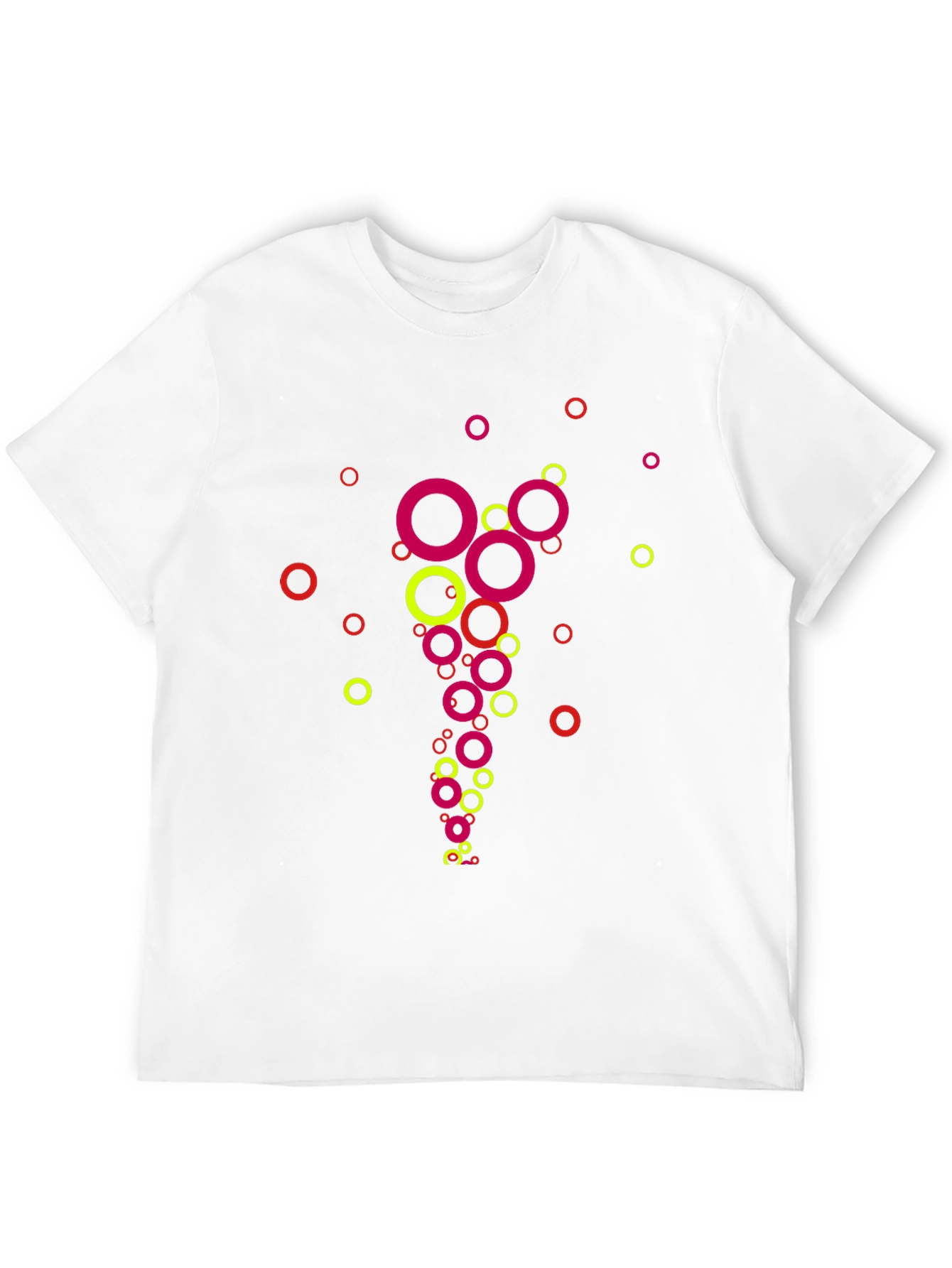 Abstract Circle Pattern T-Shirt